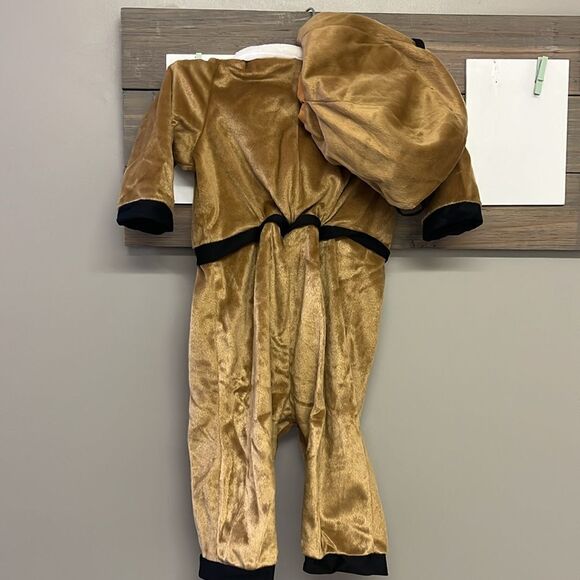 Fuzzys Red Baron Two Piece Set Infant Costume Zipper Hook and Loop 12-18 Months - Picture 3 of 15